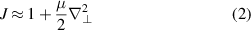 Equation (2)