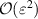 $\mathcal{O}(\varepsilon^2)$