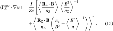 Equation (15)