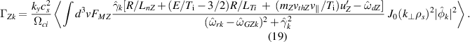 Equation (19)