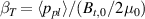 $\beta_T = \langle p_{pl} \rangle /(B_{t,0}/2\mu_0)$