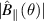 $\vert \hat{B}_\parallel (\theta) \vert$