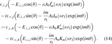 Equation (14)