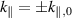 $k_{\parallel} = \pm k_{\parallel,0}$