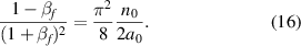 Equation (16)