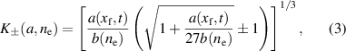 Equation (3)