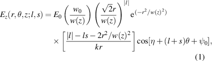 Equation (1)