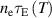 ${n_{\text{e}}}{\tau _{\text{E}}}\left( T \right)$