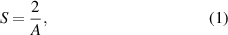 Equation (1)