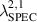 $\lambda_\mathrm{SPEC}^{2,1}$