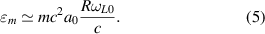 Equation (5)