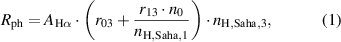 Equation (1)