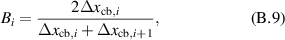 Equation (B.9)