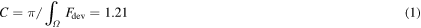 Equation (1)