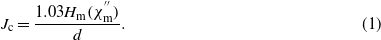 Equation (1)