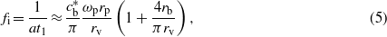 Equation (5)
