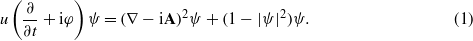 Equation (1)