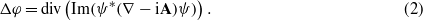 Equation (2)