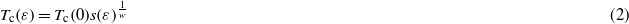 Equation (2)
