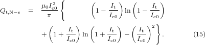 Equation (15)