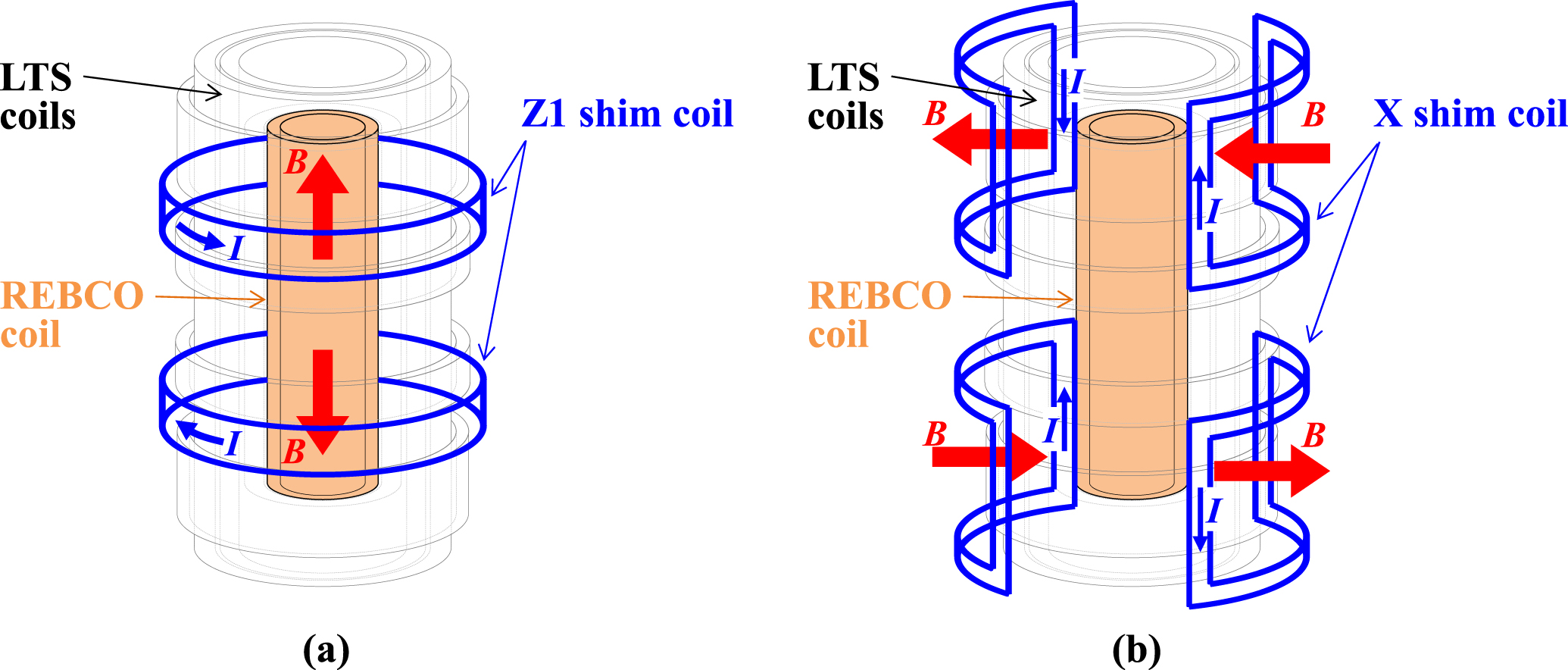Advanced field shimming technology to reduce the influence of a ...