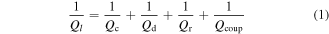 Equation (1)