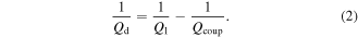 Equation (2)
