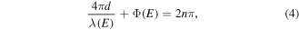 Equation (4)