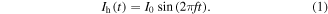 Equation (1)
