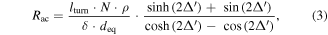 Equation (3)