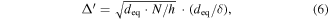 Equation (6)