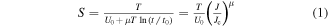 Equation (1)