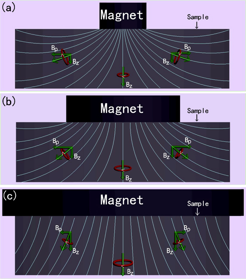 The effect of the magnetic field distribution of permanent magnets on ...