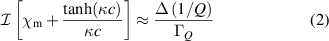 Equation (2)