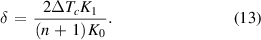 Equation (13)