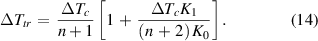 Equation (14)
