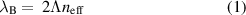 Equation (1)