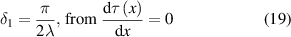 Equation (19)