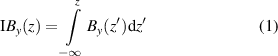 Equation (1)