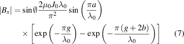 Equation (7)