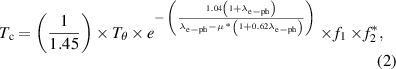 Equation (2)