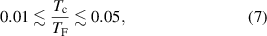 Equation (7)