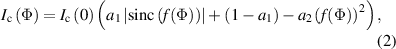 Equation (2)