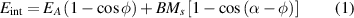 Equation (1)