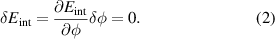 Equation (2)