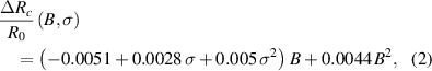 Equation (2)