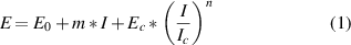 Equation (1)