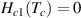 $H_{c1}(T_{c}) = 0$