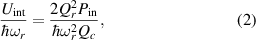 Equation (2)
