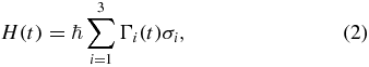 Equation (2)